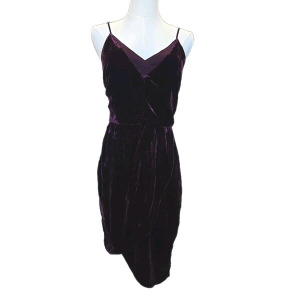 Adelyn Rae Velvet Sheath Dress Sz S Burgundy Whimsigoth Vampire Dark Romantic - Picture 3 of 9